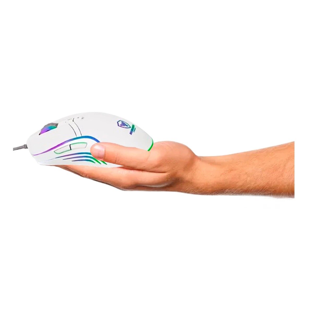 PERIFERICO GAMER STINGRAY BLANCO PARA JUGADORES CON TECNOLOGIA Y+LIGAS REGALO - 3