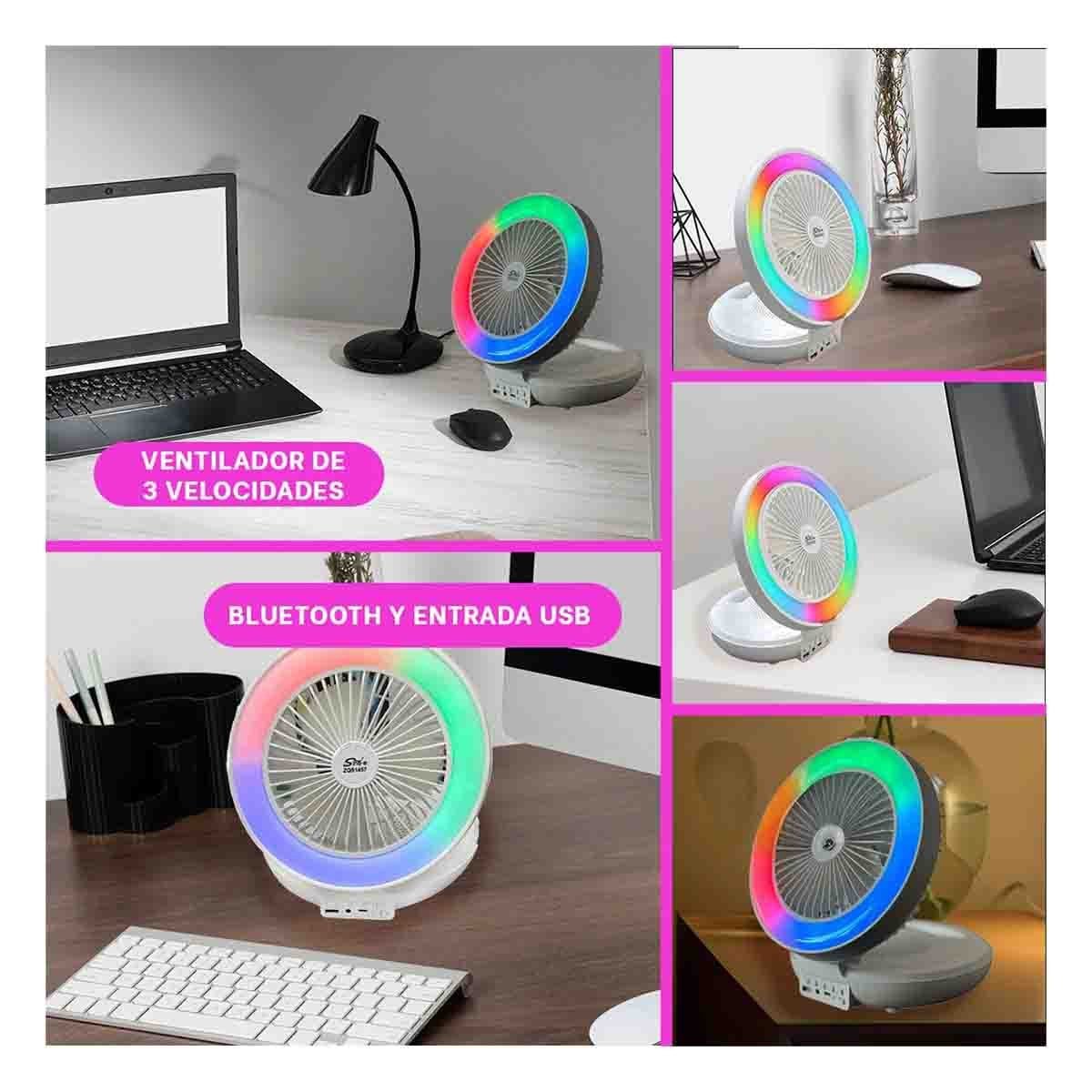 PACK2 LUZ RECARGABLE ROSADO MODERNA POTENTE CON LED DE ALTA POTENCIA Y+PAPEL REGALO - 3