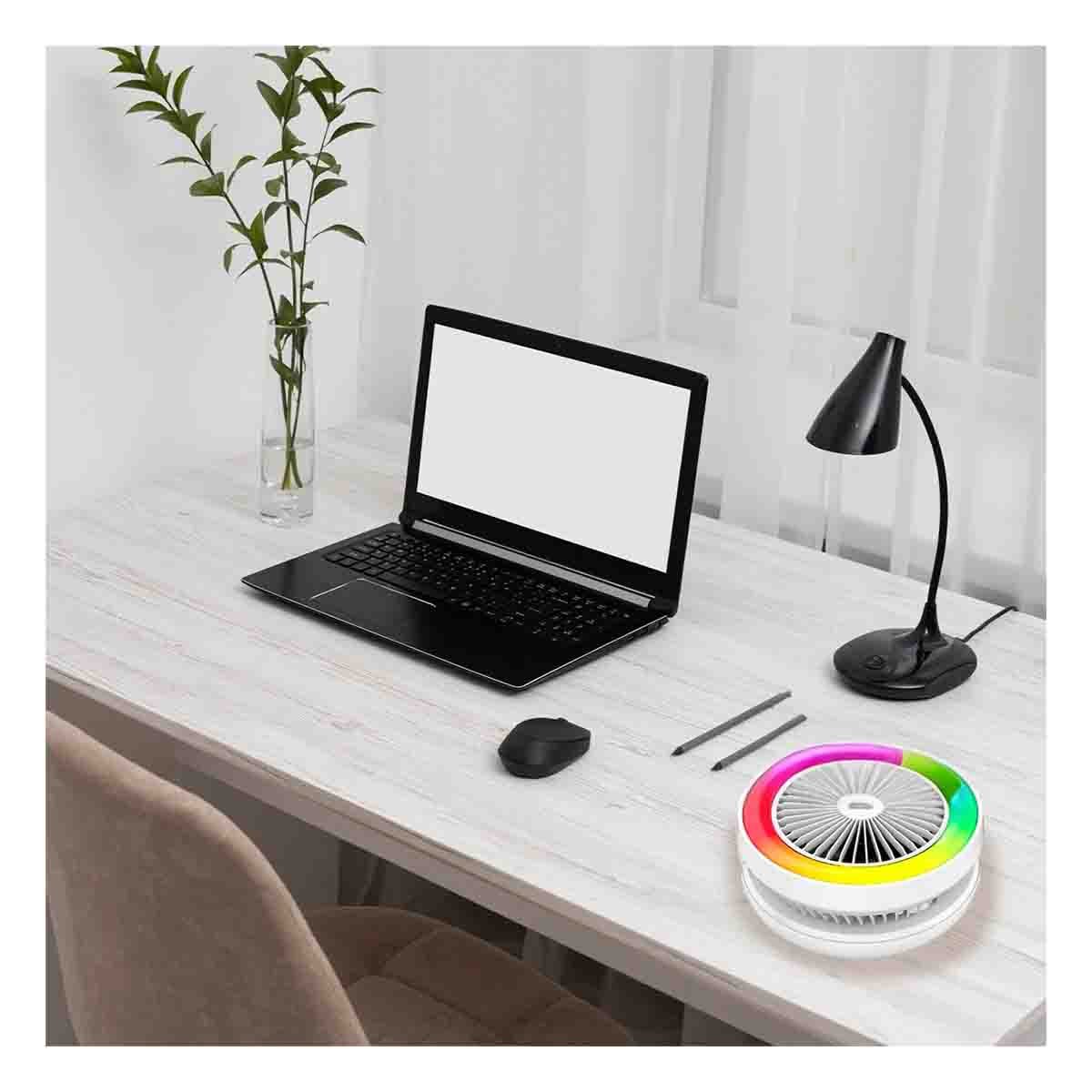 PACK4 LAMPARA RECARGABLE ROSADO MODERNA CON BASE AJUSTABLE Y+REGALO STICKER - 3