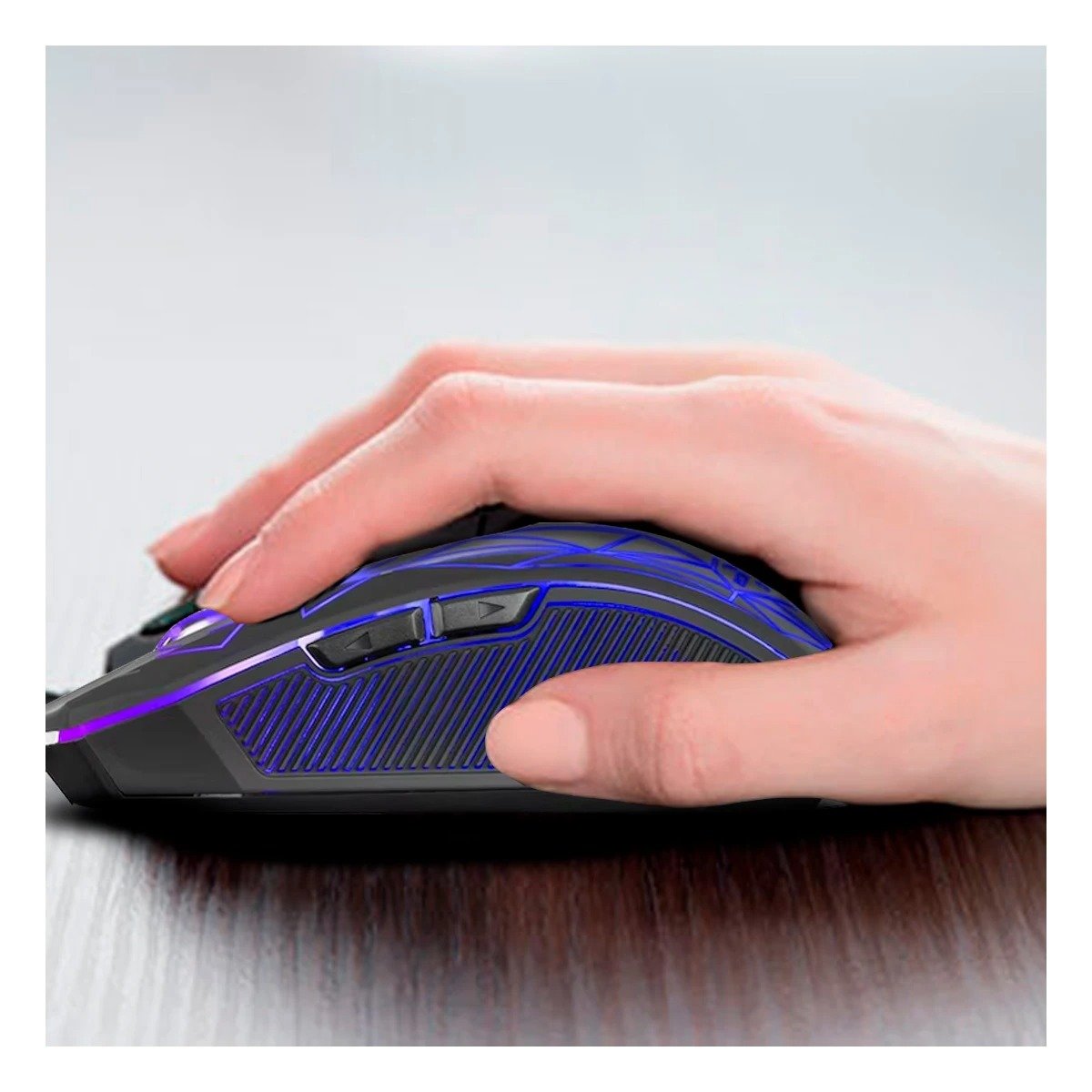 PERIFERICO GAMER XFINITY NEGRO PARA JUGADORES CON TECNOLOGIA Y+LIGAS REGALO - 2