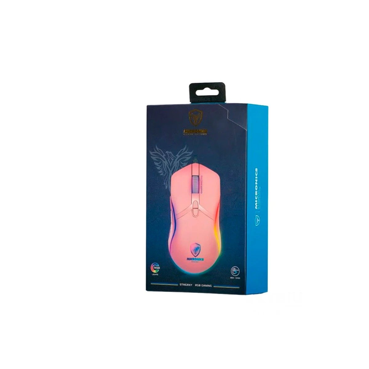 PERIFERICO GAMER STINGRAY ROSADO PARA JUGADORES CON TECNOLOGIA Y+LIGAS REGALO - 3