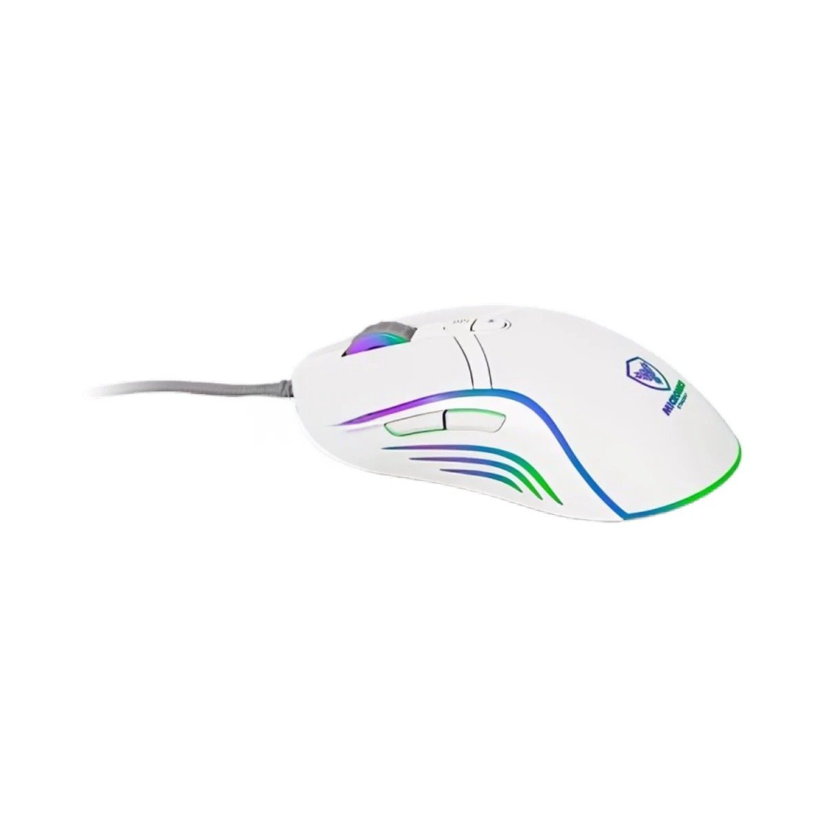 PACK4 ACCESORIO GAMER STINGRAY BLANCO PARA SETUP CON ESTETICA MODERNA Y+PAPEL REGALO - 3