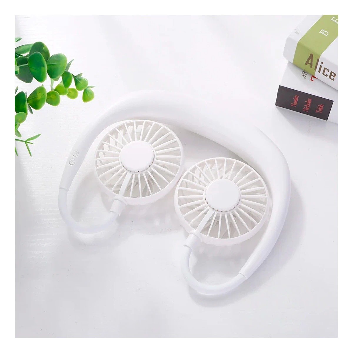 PACK12 ACCESORIO FLEXIBLE RECARGABLE BLANCO PARA CUELLO AJUSTABLE Y+PAPEL REGALO - 3