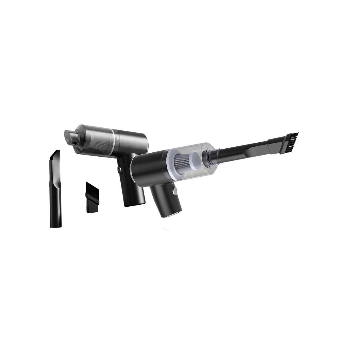 PACK4 HERRAMIENTA PORTATIL 3 EN 1 NEGRO CON SUCCION EFICIENTE RESIDENCIAL Y+PAPEL REGALO - 3