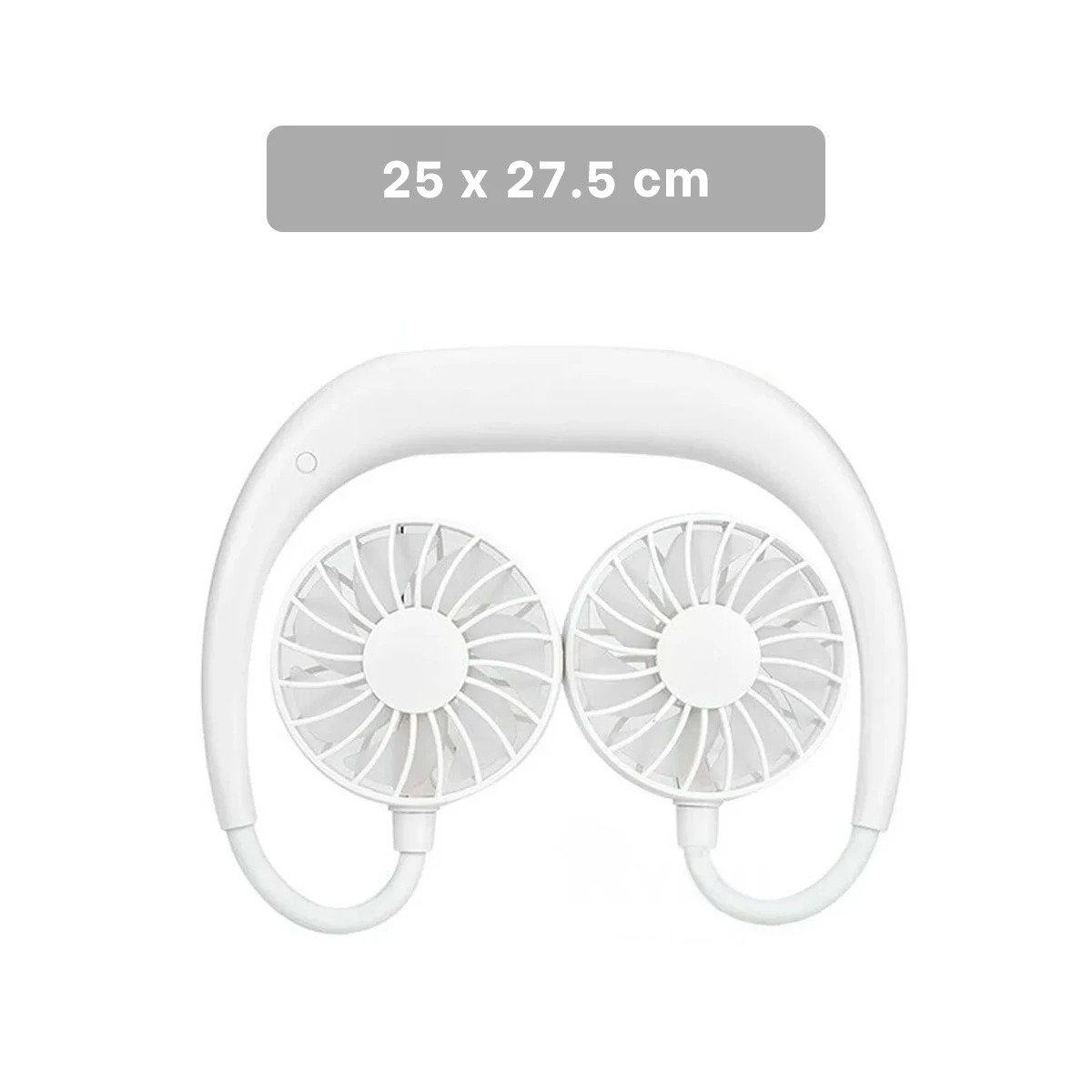 PACK2 APARATO FLEXIBLE RECARGABLE BLANCO PARA CUELLO AJUSTABLE - 4
