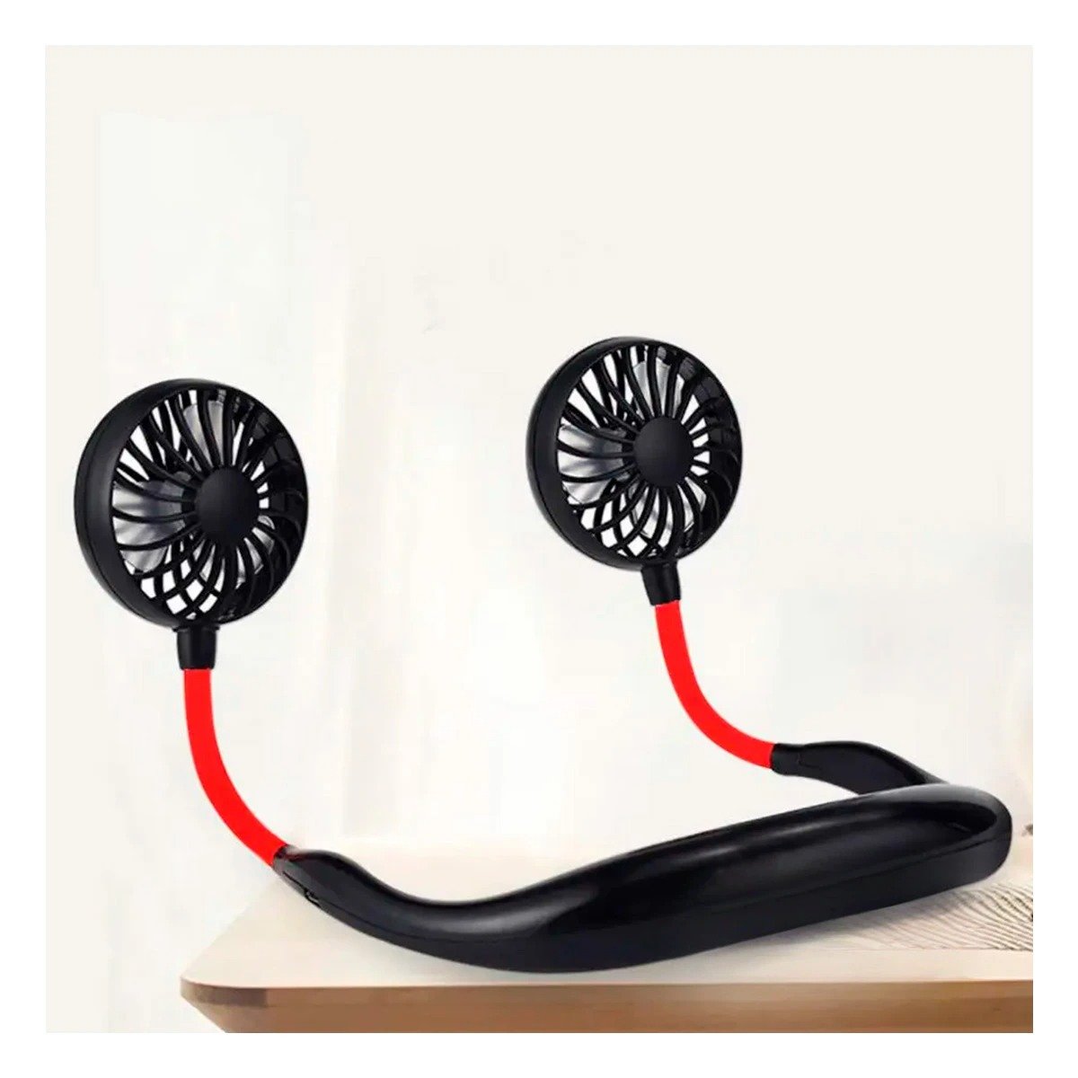 PACK12 ACCESORIO PORTATIL RECARGABLE PARA CUELLO FLEXIBLE NEGRO DIARIO - 2