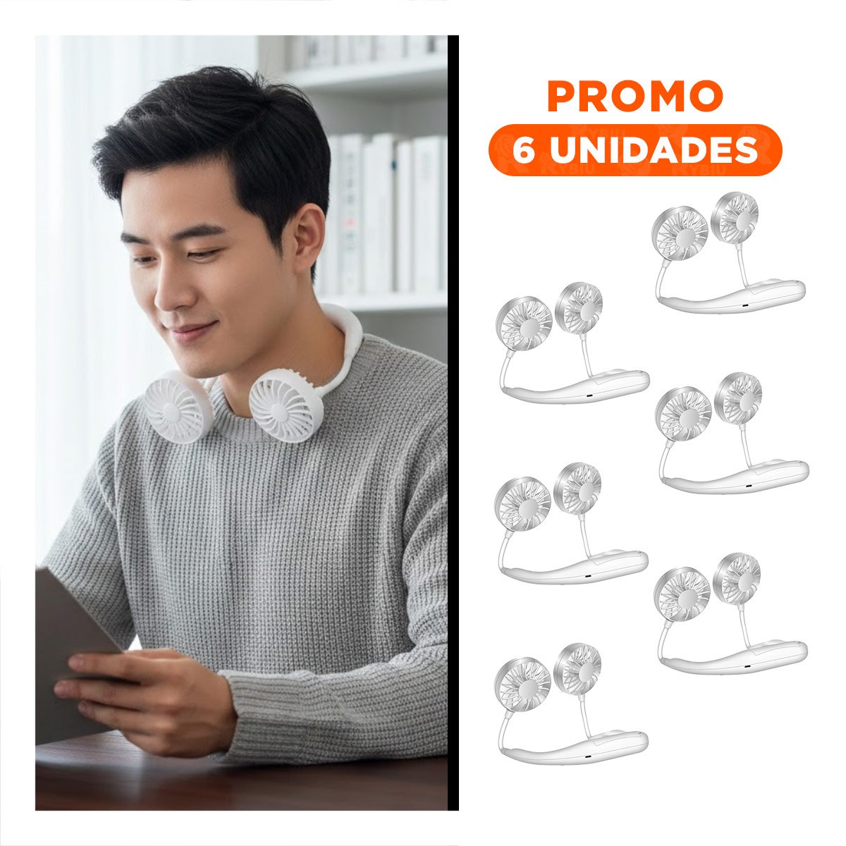 PACK6 MODULO MODERNO RECARGABLE PARA CUELLO BLANCO CON ESTILO ACTUAL - 1