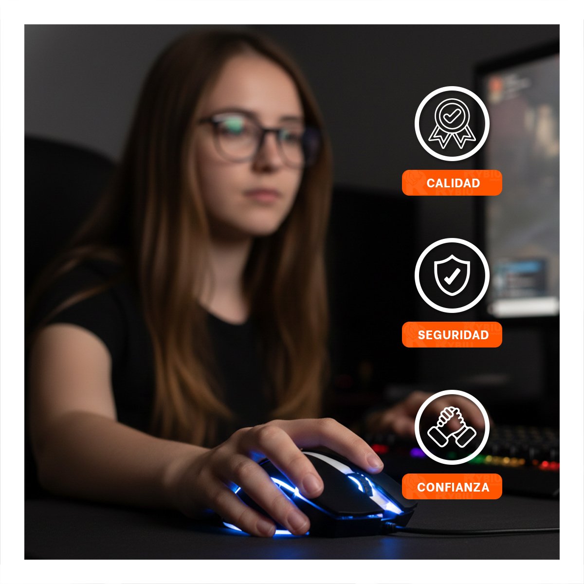 DISPOSITIVO APUNTADOR LIGKT GAME NEGRO CON CONEXION USB Y+PAPEL REGALO - 3