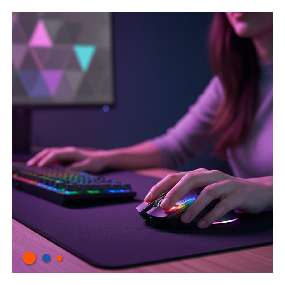PACK4 COMBO GAMER MACHINE 2 NEON NEGRO CON TECLADO ILUMINADO Y MOUSE GAMER Y+REGALO STICKER - 5
