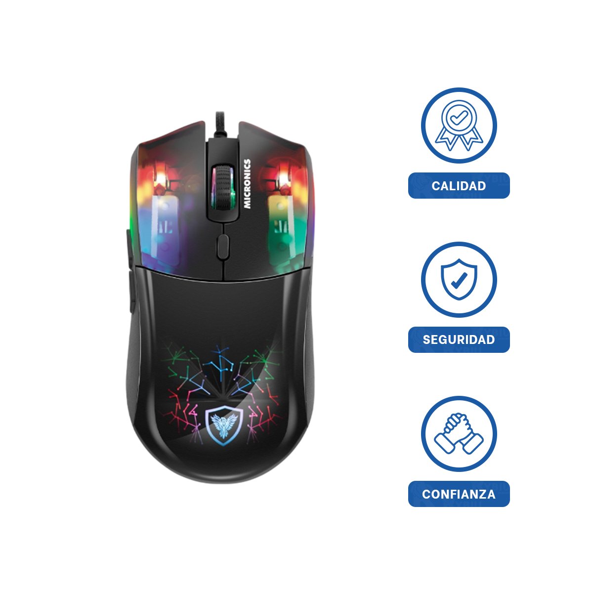 EQUIPO GAMER MACHINE 2 NEON NEGRO CON TECLADO ILUMINADO Y MOUSE RGB Y+LIGAS REGALO - 3