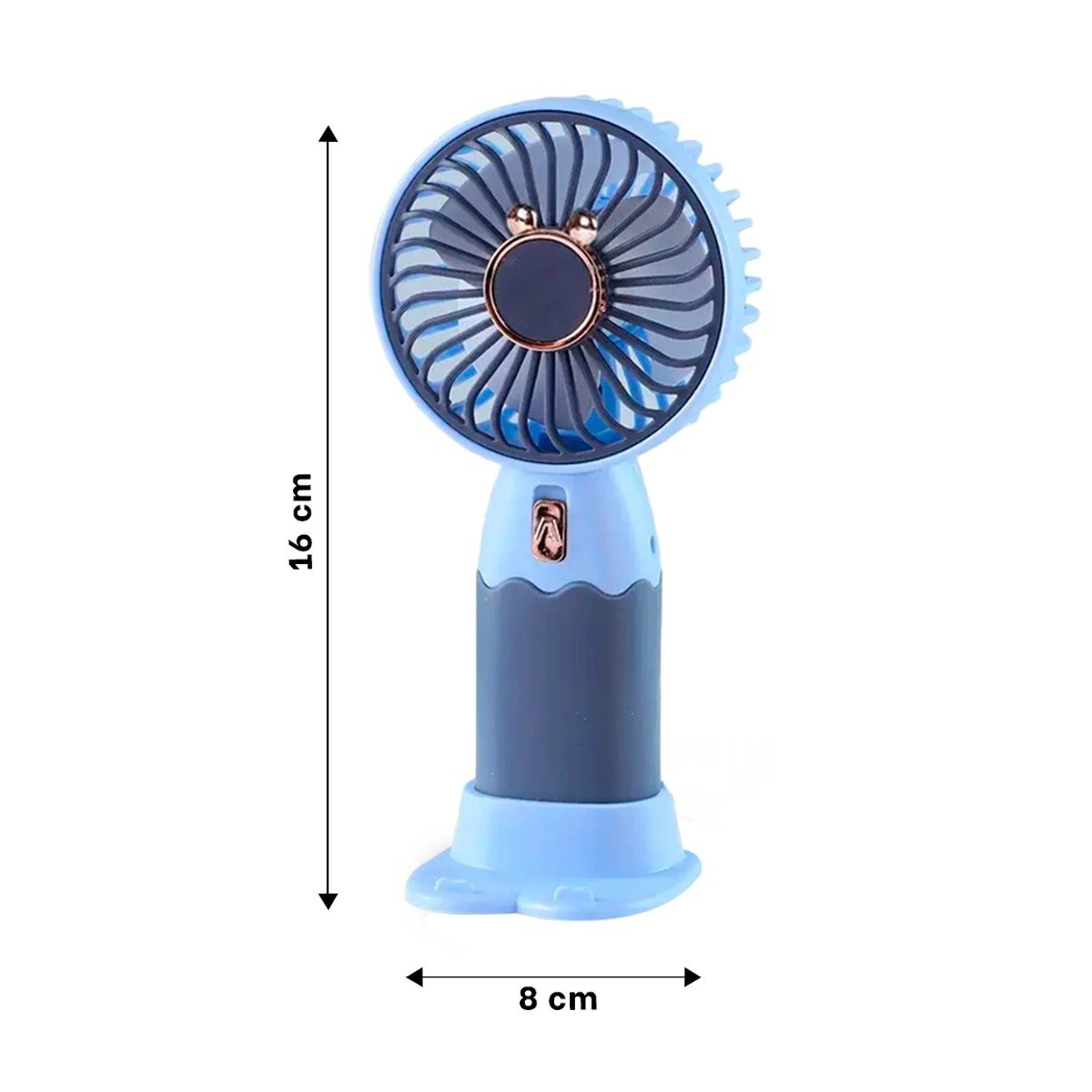 PACK4 CIRCULADOR CON OREJITAS SOLAR RECARGABLE PORTATIL ACTUAL ESTABLE Y+REGALO STICKER - 4