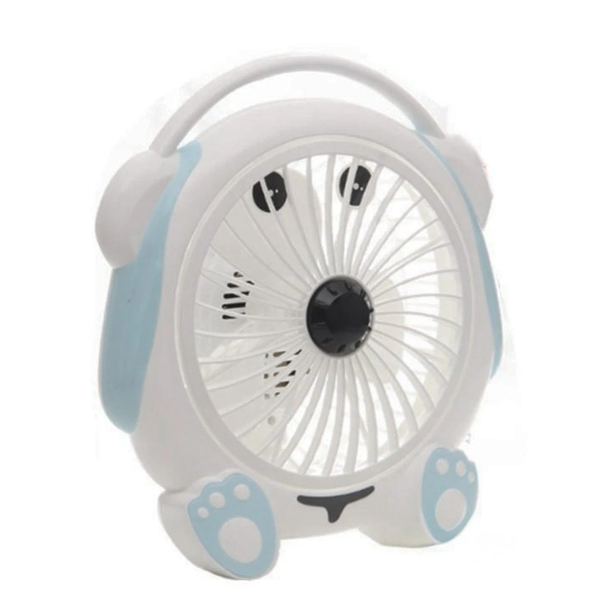 PACK2 REFRIGERADOR MINI BLANCO CON CELESTE DE MESA PERRITO PORTATIL CONFIABLE Y+REGALO STICKER - 2