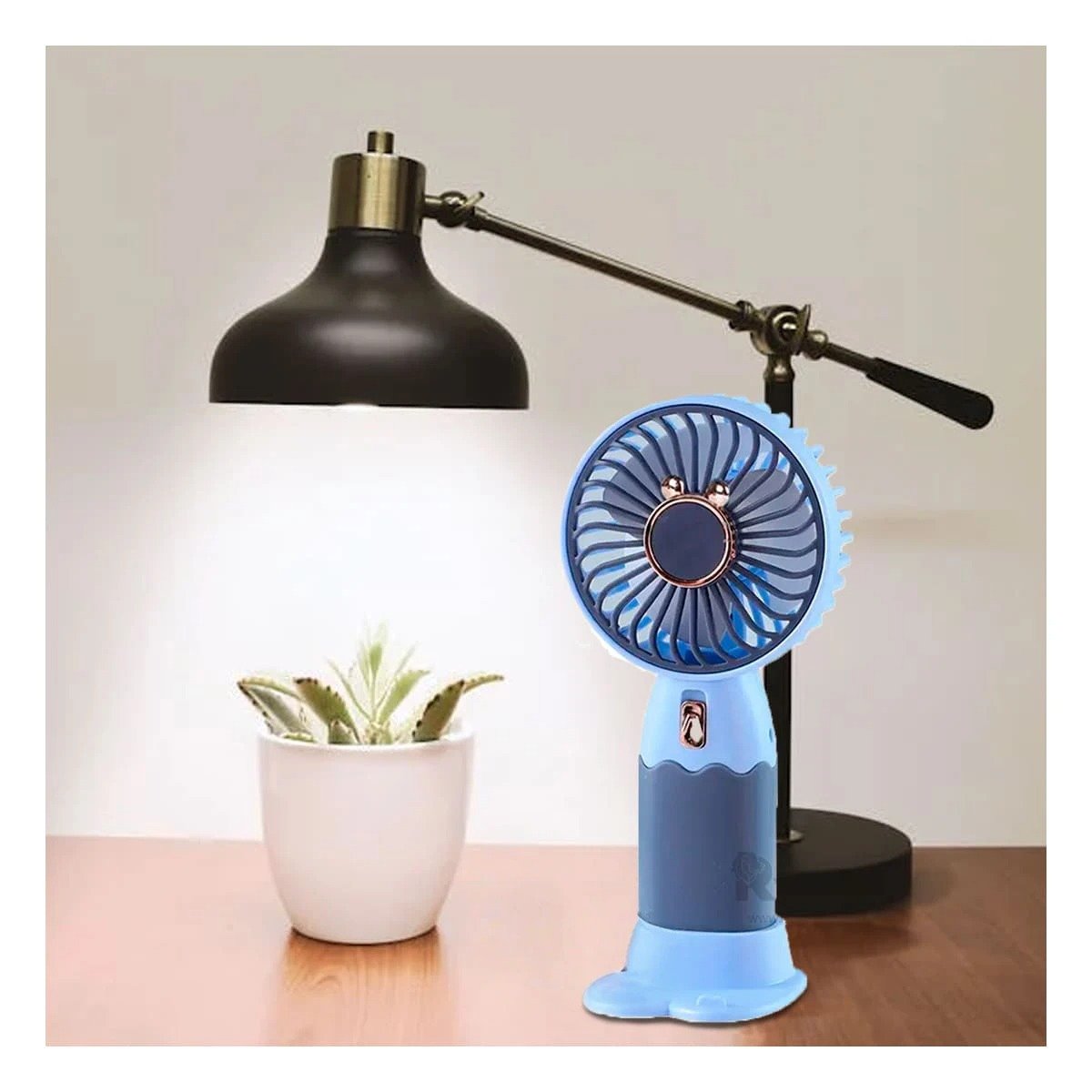 PACK6 CIRCULADOR PORTATIL RECARGABLE CON OREJITAS PRACTICO RESISTENTE Y MODERNO - 2