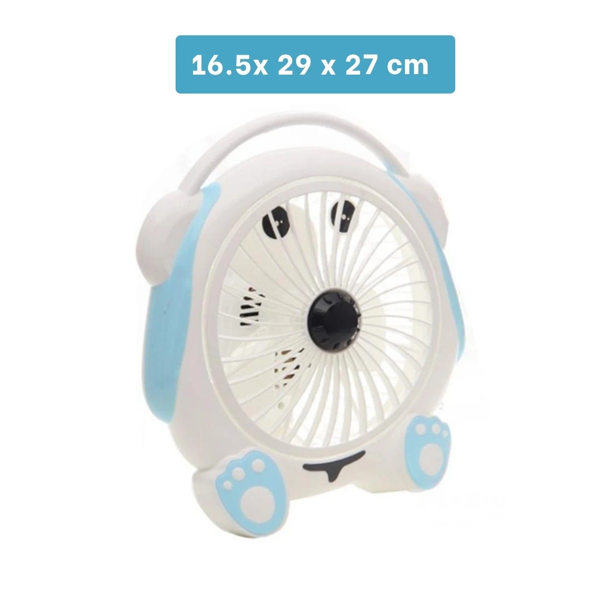 PACK4 REFRIGERADOR DE MESA BLANCO CON CELESTE PERRITO USB PRACTICO Y RAPIDO - 4