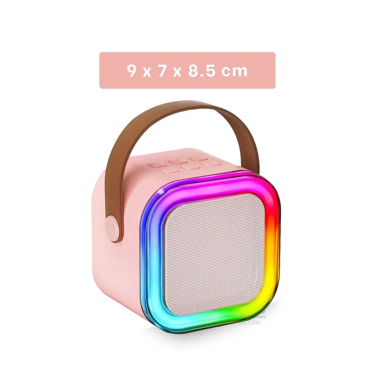 PACK12 DISPOSITIVO RECARGABLE ROSADO CON MICROFONO MINI FUNCIONAL Y AVANZADO Y+REGALO STICKER - 4