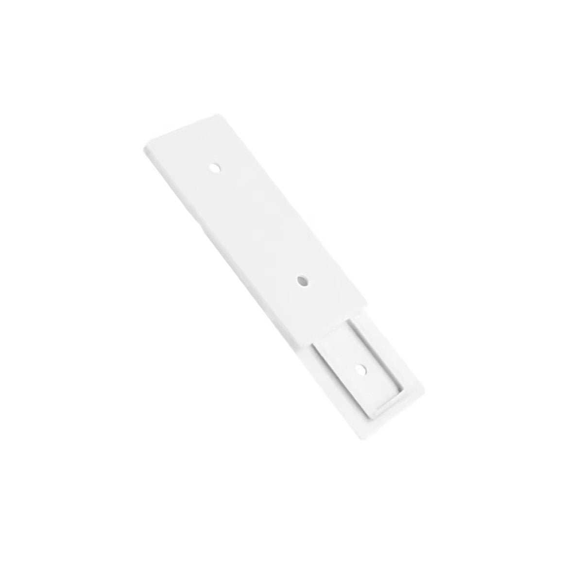 MONTAJE PEGANTE PARA EXTENSION BLANCO 10X4CM BASE SOPORTE PARA REGLETAS Y+PAPEL REGALO - 1