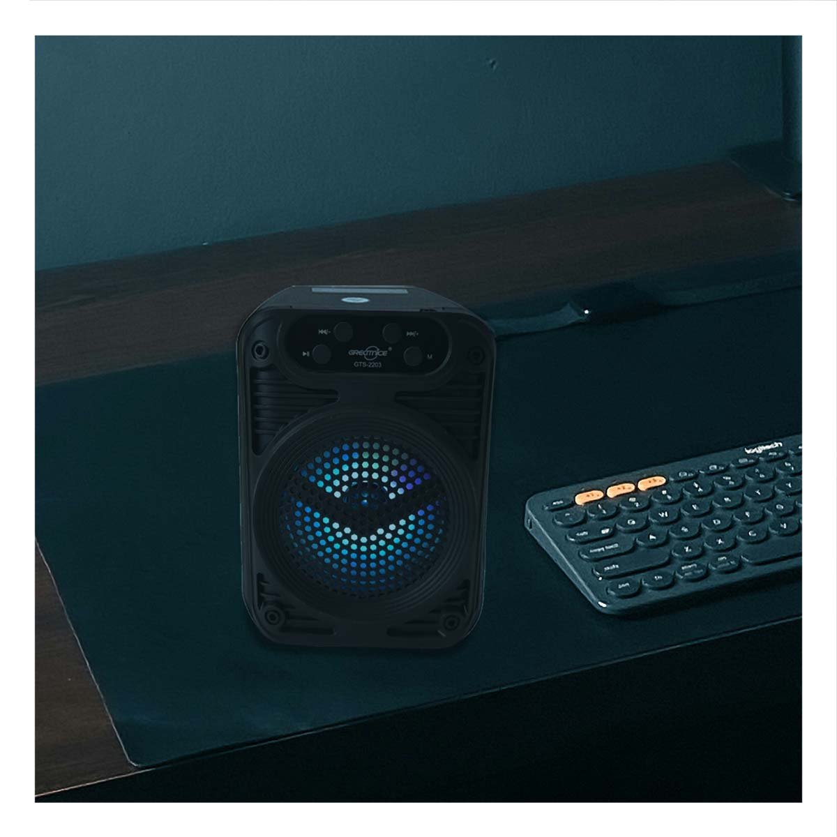 AUDIO CON RUEDAS PARA PARLANTE 12 PULGADAS NEGRO RECTANGULAR PARA EVENTOS Y+LIGAS REGALO - 1