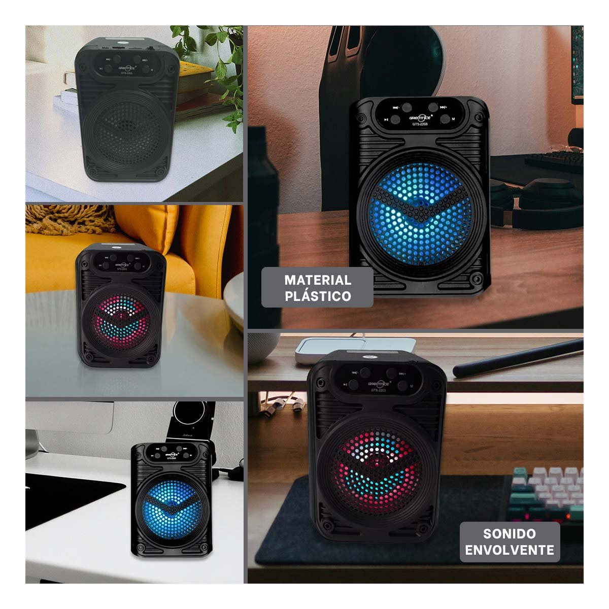 AUDIO CON RUEDAS PARA PARLANTE 12 PULGADAS NEGRO RECTANGULAR PARA EVENTOS Y+LIGAS REGALO - 5