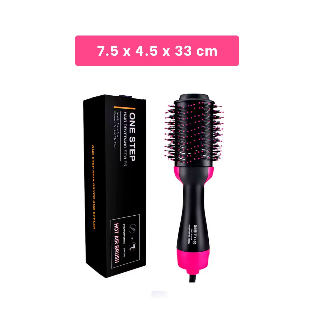 PACK2 ESTILIZADOR USO DIARIO 2 EN 1 ROSADO INALAMBRICO PARA CABELLO MALEABLE - 4