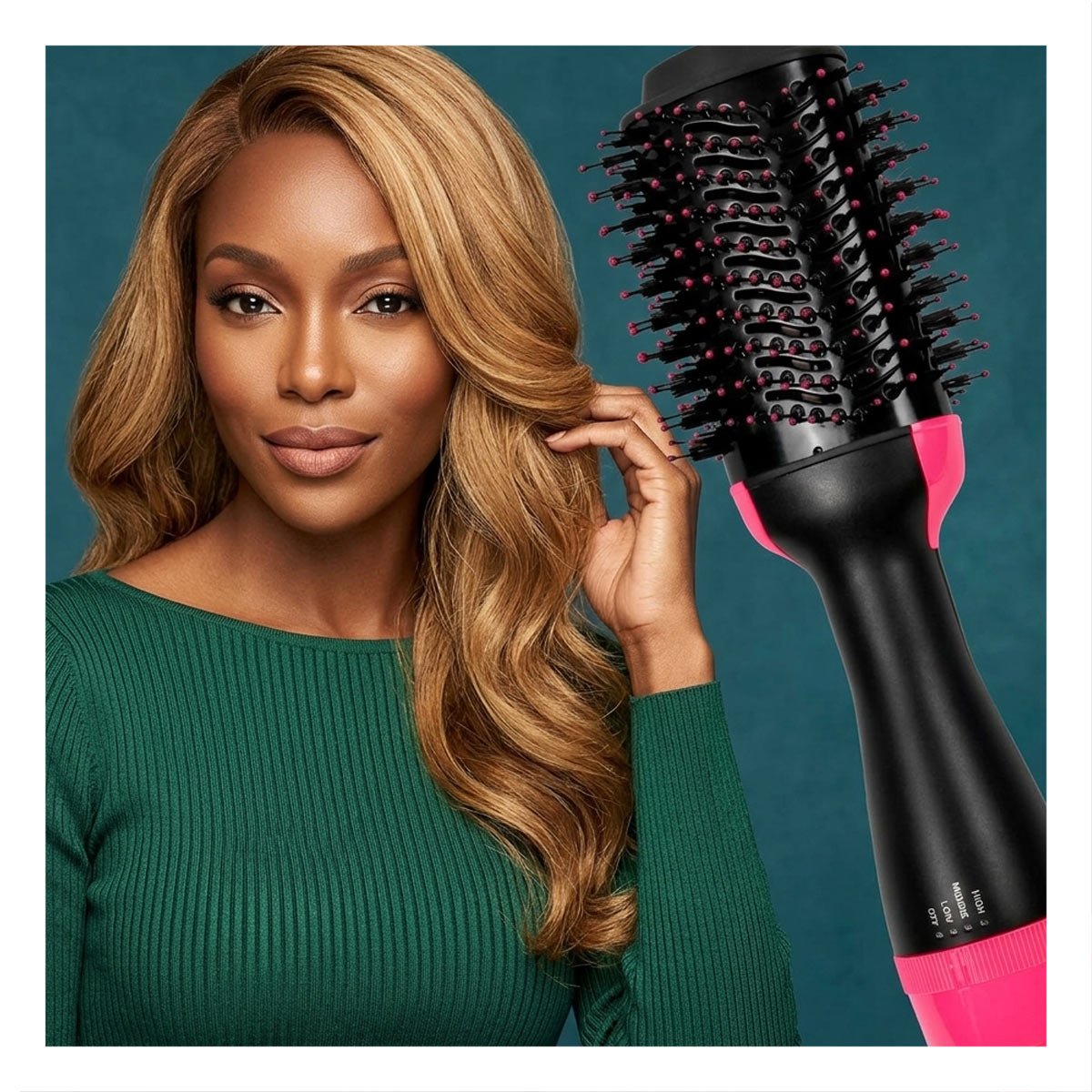 PACK2 ESTILIZADOR USO DIARIO 2 EN 1 ROSADO INALAMBRICO PARA CABELLO MALEABLE - 5
