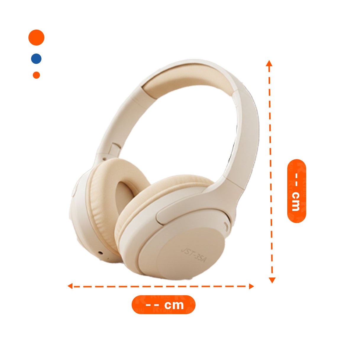 PACK6 AURICULAR WIRELESS CAQUI BLUETOOTH PORTATIL SONIDO CLARO PARA MOVIL Y+PAPEL REGALO - 4
