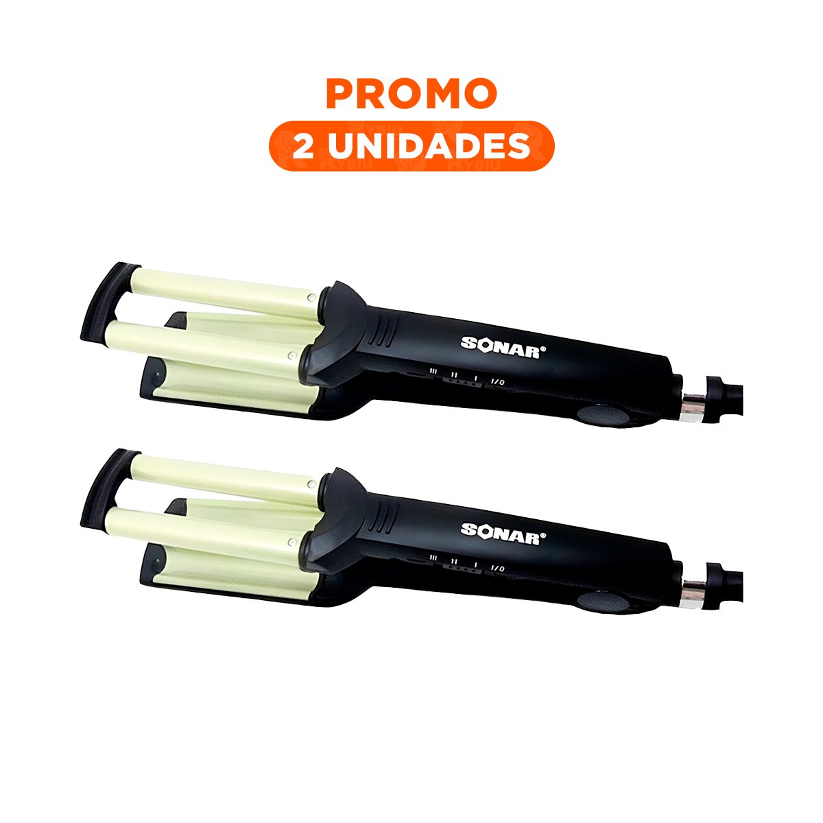 PACK2 AFEITADORA NEGRO Y DORADO PARA CABELLO CON CORTE DEFINIDO Y PERFILADO FINO - 1