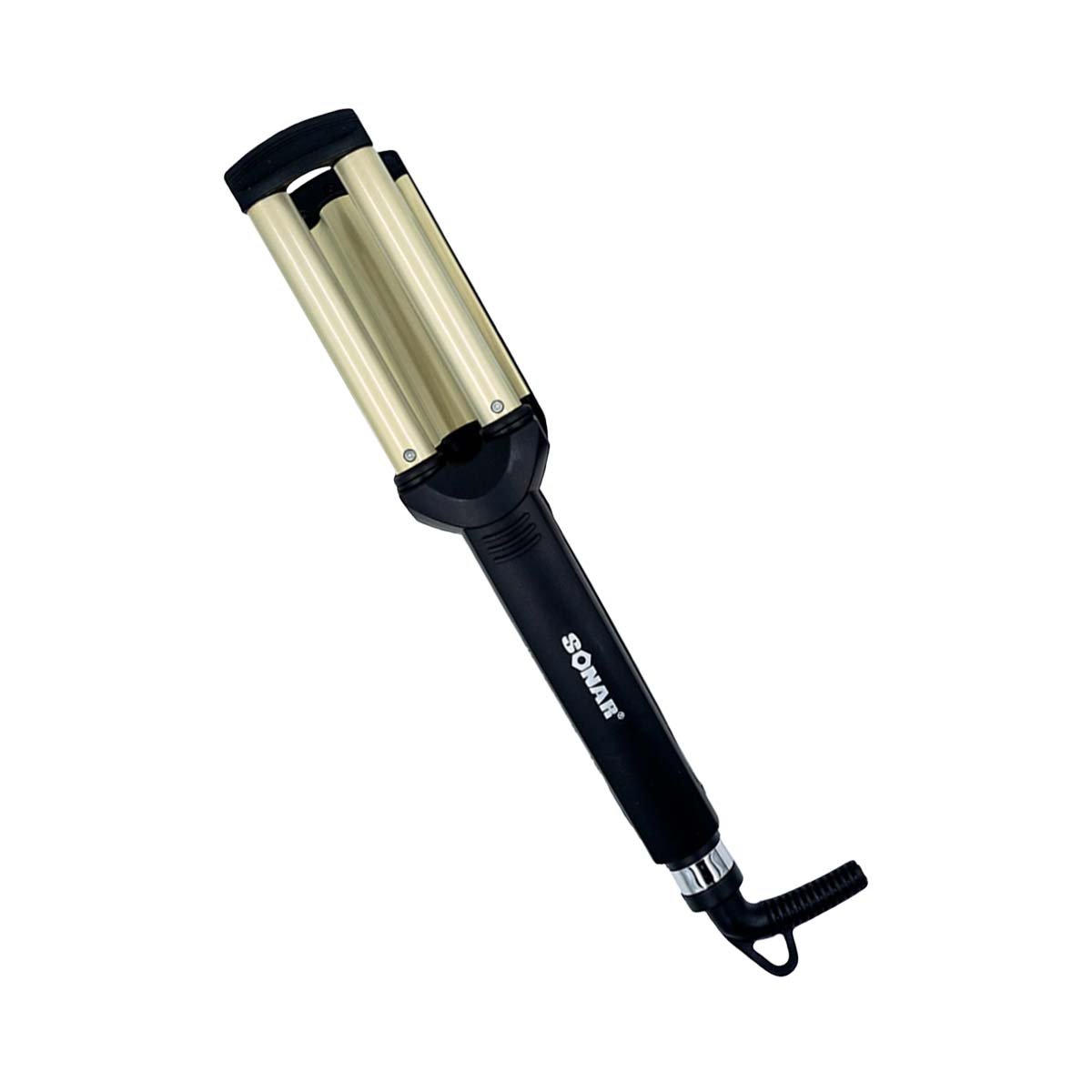 RECORTADORA PROFESIONAL CABELLO NEGRO Y DORADO CON CORTE FIRME Y DETALLE Y+LIGAS REGALO - 3