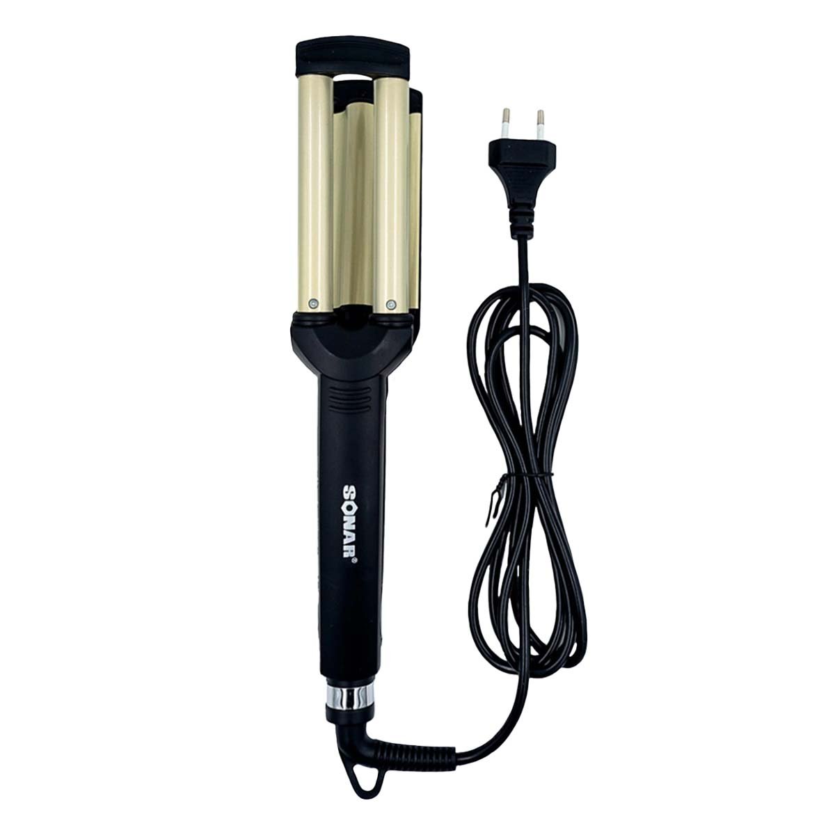 RECORTADORA CABELLO NEGRO DORADO CON CUCHILLA FINA PARA PERFILADO PRECISO Y+REGALO STICKER - 3