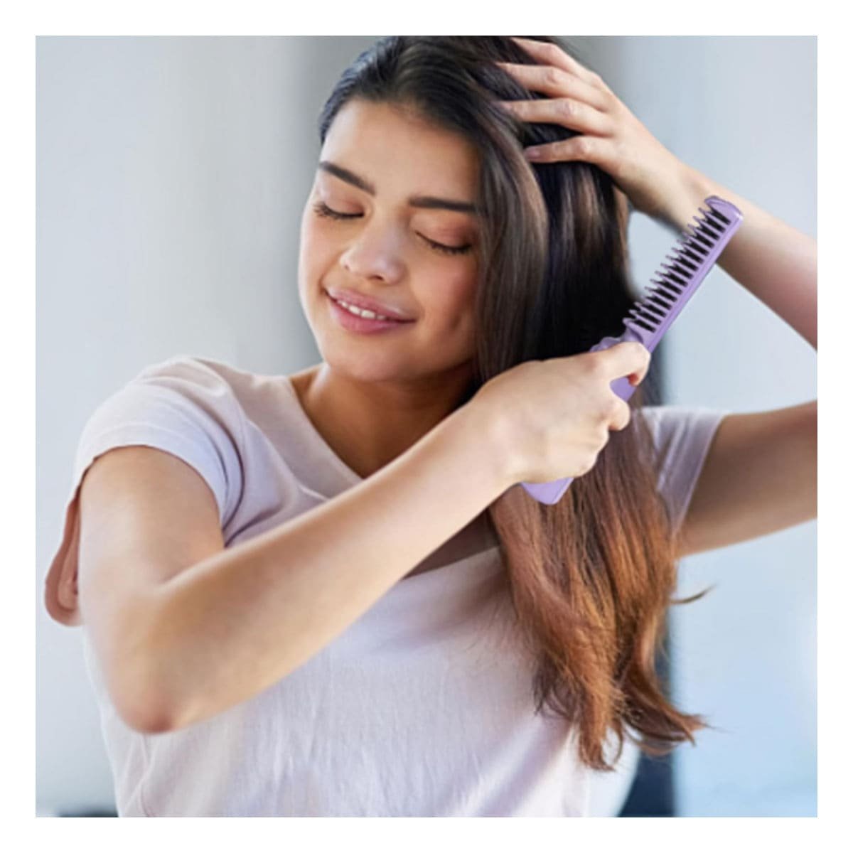 PACK12 MOLDEADOR CABELLO FIRME 2 EN 1 ROSADO INALAMBRICO PARA PEINADOS Y+REGALO STICKER - 3