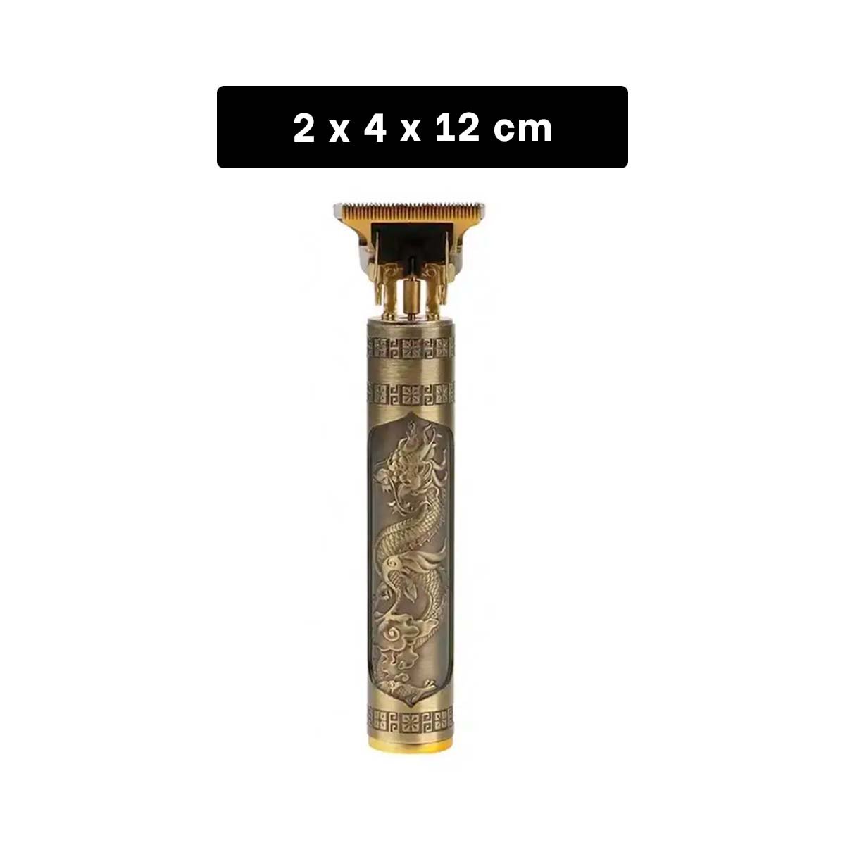 PACK4 AFEITADORA CABELLO NEGRO DORADO CON CORTE PRECISO PARA ESTILO Y PERFILADO - 4