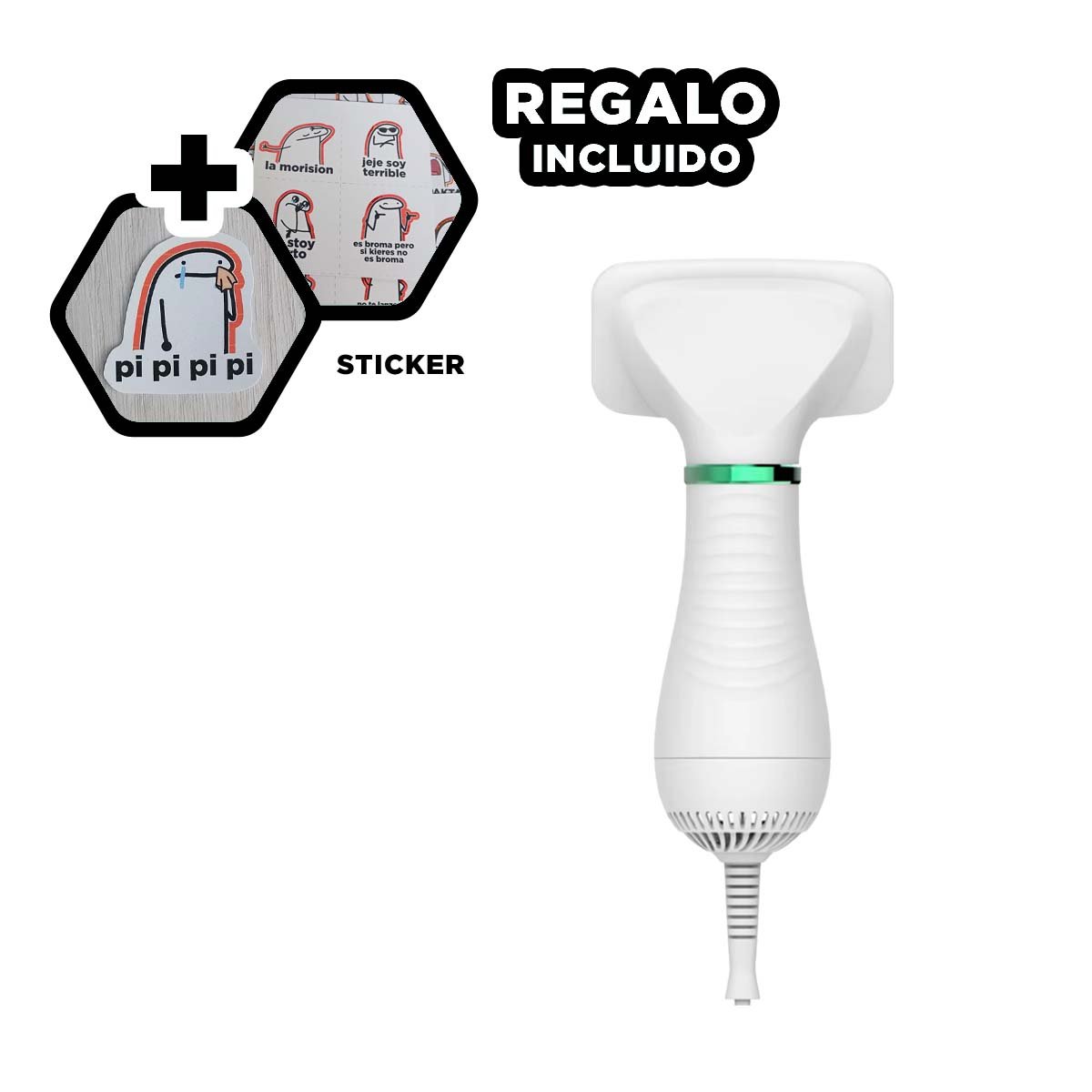 RECORTADORA CABELLO NEGRO DORADO CON CUCHILLA FINA PARA PERFILADO PRECISO Y+REGALO STICKER - 1