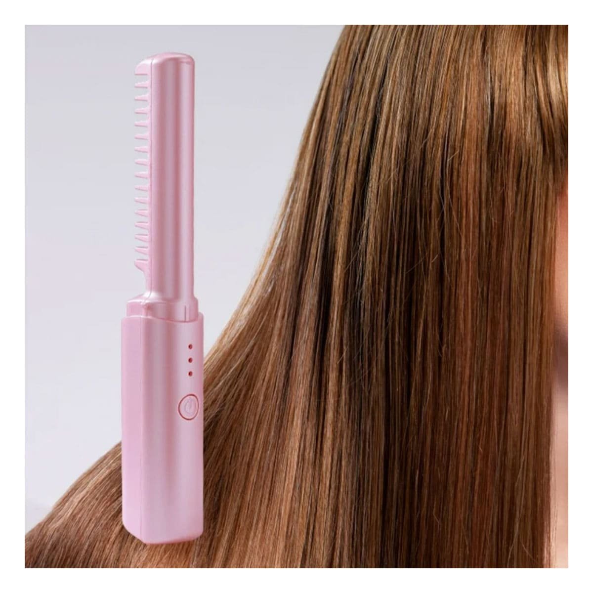 PACK6 MOLDEADOR ROSADO 2 EN 1 INALAMBRICO PARA CABELLO LIGERO Y PEINADOS Y+REGALO STICKER - 3