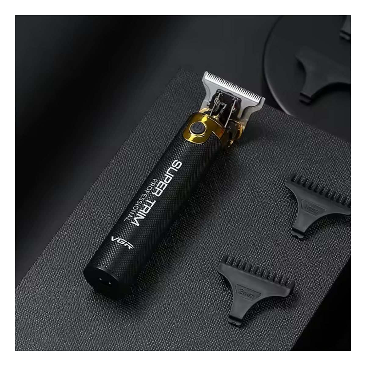 PACK4 TRIMMER CABELLO NEGRO Y DORADO CON CUCHILLA PRECISA PARA CORTE DETALLADO Y+PAPEL REGALO - 2