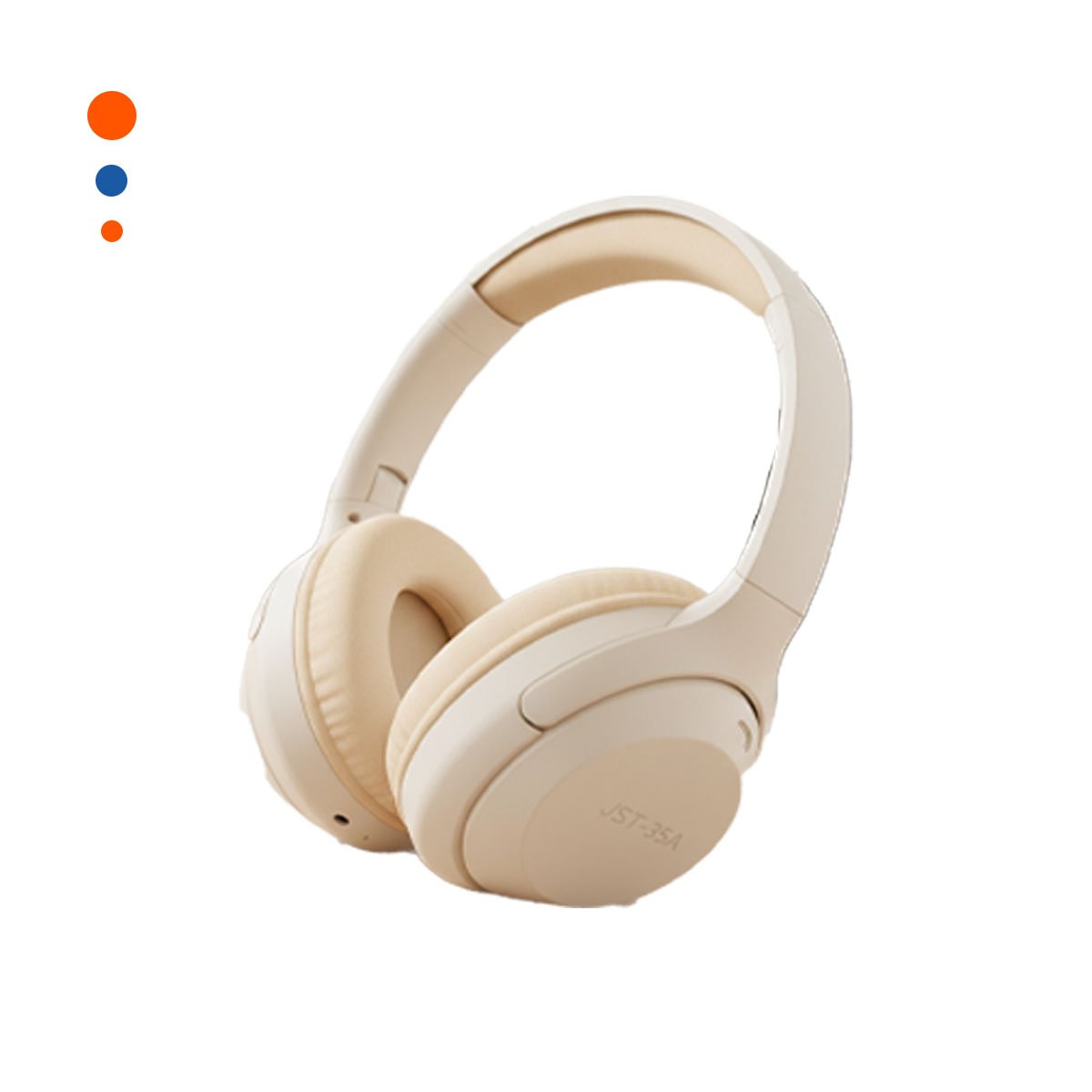 AUDIFONO WIRELESS CAQUI BLUETOOTH COMPACTO SONIDO NITIDO PARA DISPOSITIVOS Y+PAPEL REGALO - 1