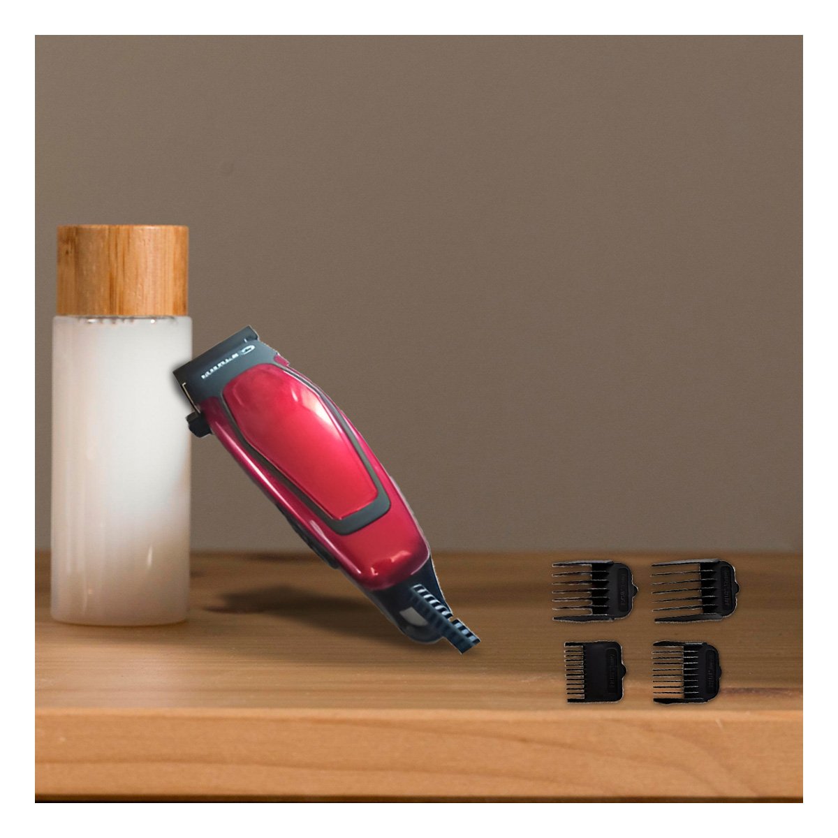 PACK4 DESENREDADOR USO DIARIO 2 EN 1 ROSADO INALAMBRICO PARA CABELLO LIGERO Y+PAPEL REGALO - 2