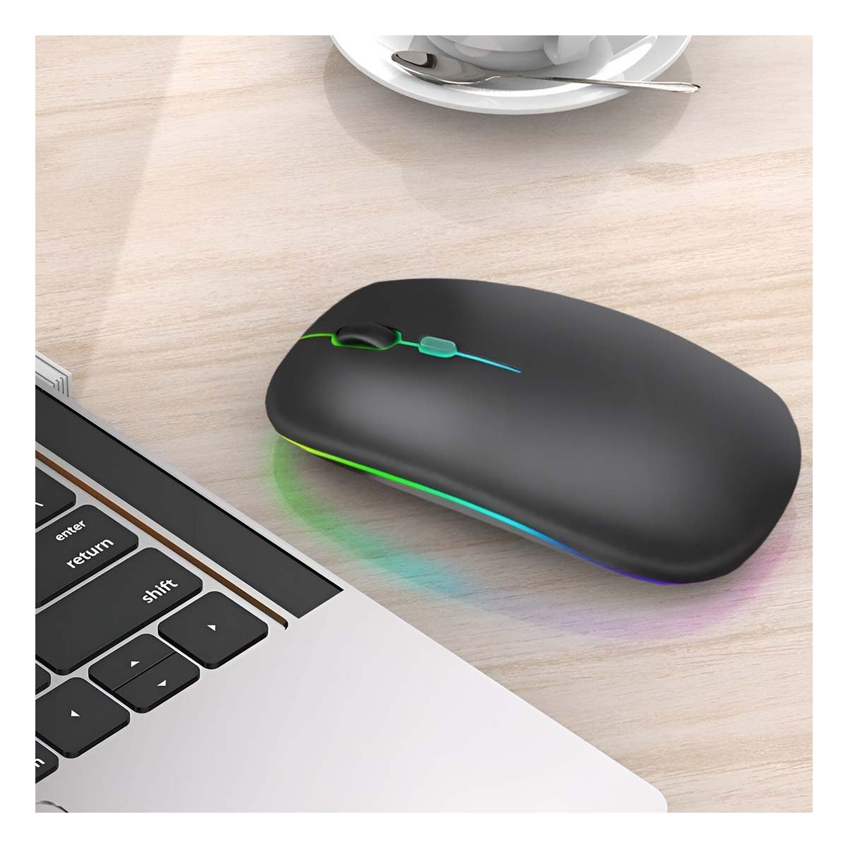 DISPOSITIVO NEGRO INALAMBRICO CON TECNOLOGIA AVANZADA Y RENDIMIENTO SEGURO - 2
