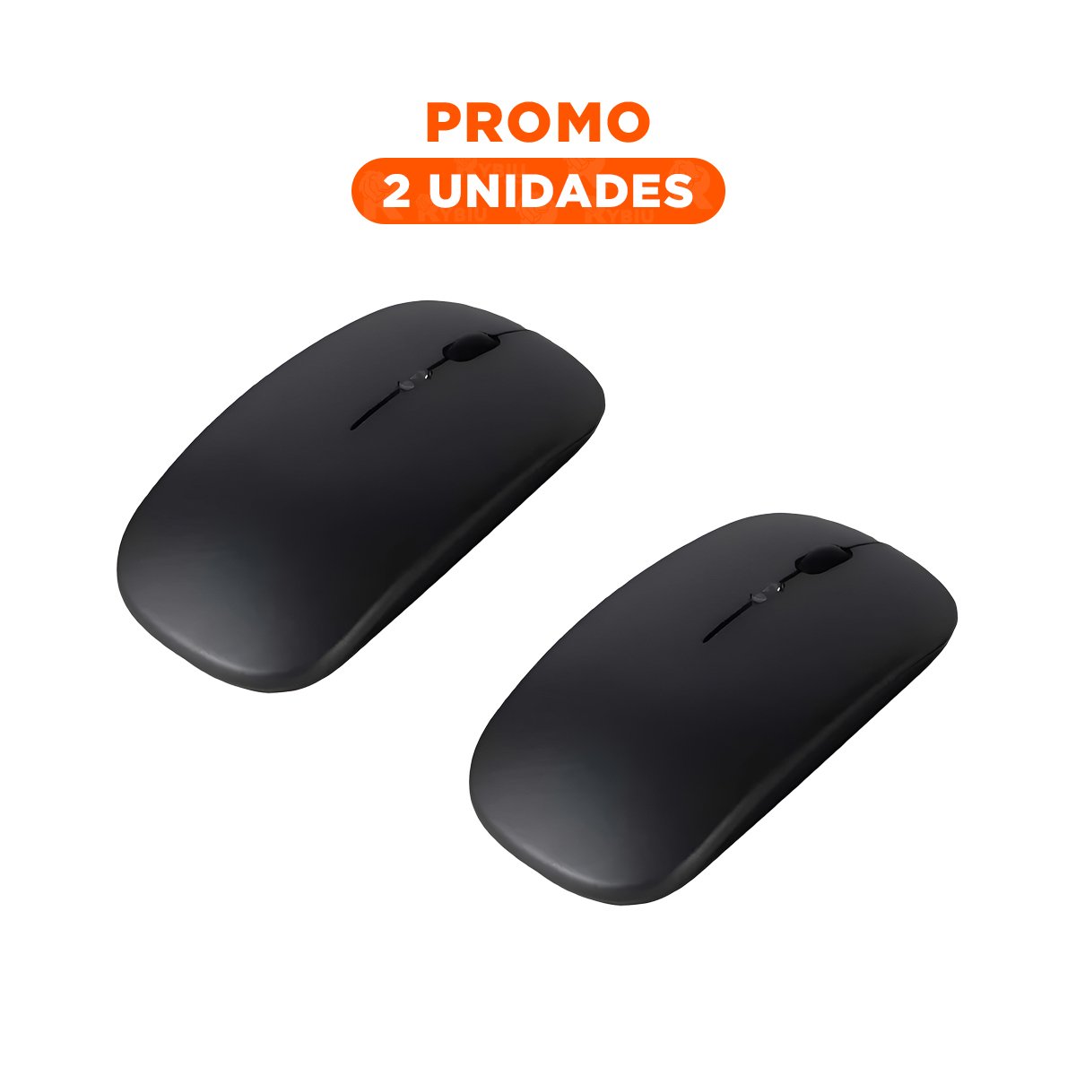 PACK2 RATON NEGRO INALAMBRICO CON TECNOLOGIA AVANZADA Y RENDIMIENTO SEGURO - 1