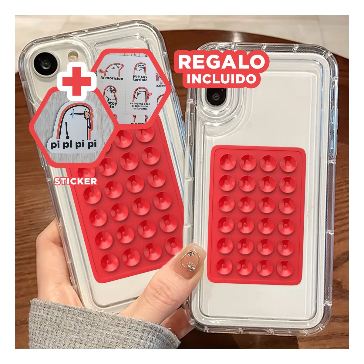 DISPOSITIVO NEGRO CON CONEXION RAPIDA INALAMBRICO Y SENSOR POTENTE ESTABLE Y+REGALO STICKER - 1