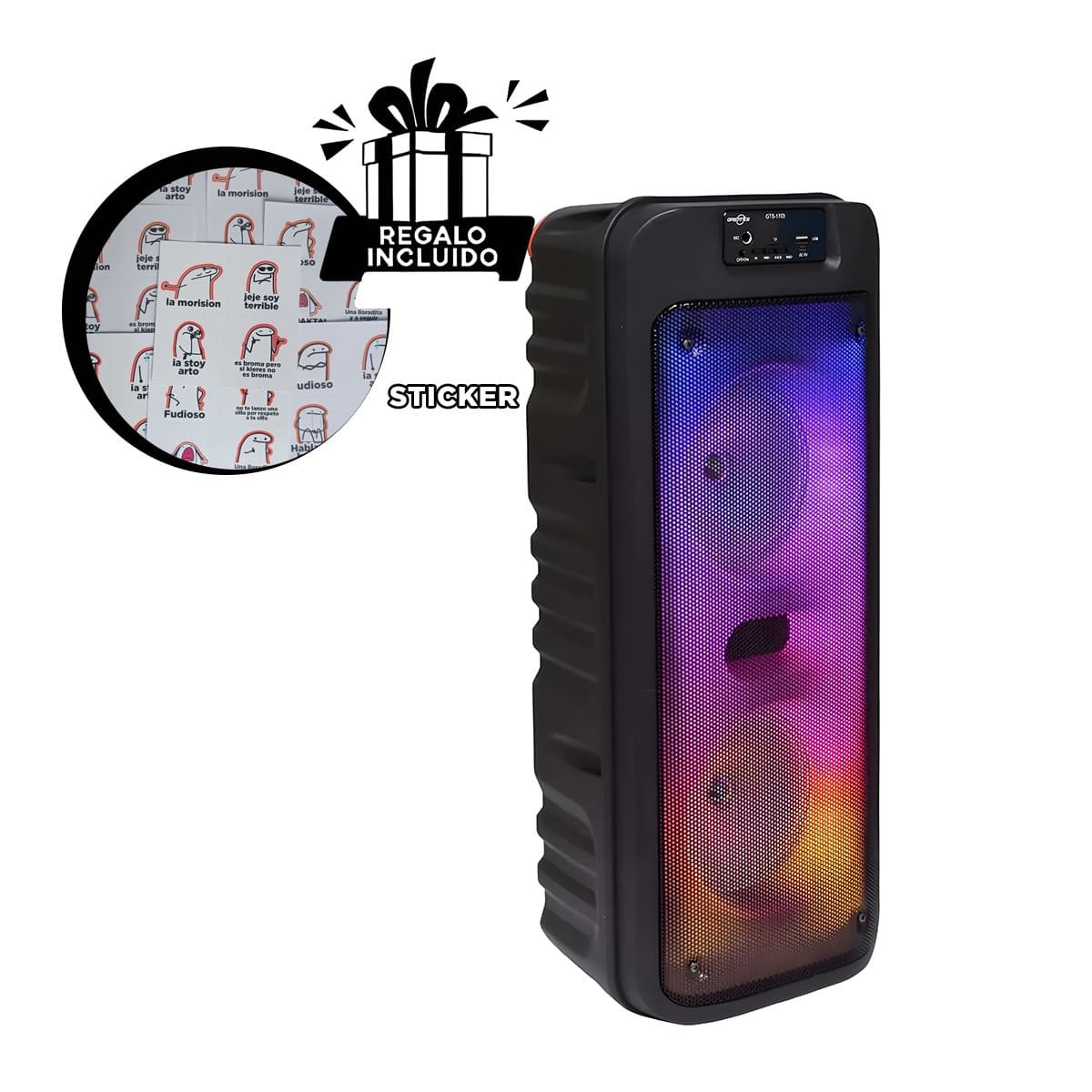 DISPOSITIVO NEGRO CON CONEXION RAPIDA INALAMBRICO Y SENSOR POTENTE ESTABLE Y+REGALO STICKER - 1