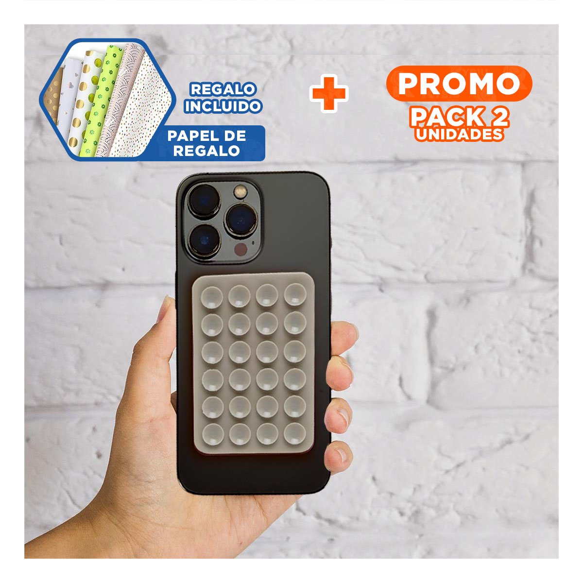 PACK2 RATON INALAMBRICO NEGRO CON SISTEMA PRECISO Y ALTA VELOCIDAD CONFIABLE Y+PAPEL REGALO - 1