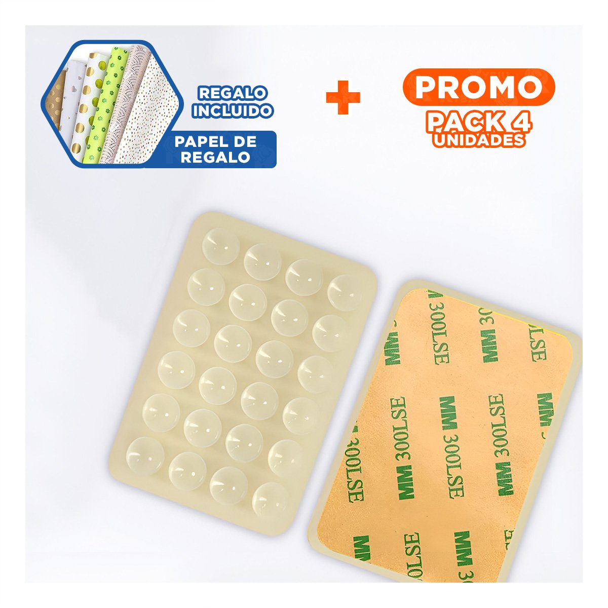 PACK4 RATON NEGRO INALAMBRICO CON SISTEMA INTELIGENTE Y RENDIMIENTO OPTIMO Y+PAPEL REGALO - 1