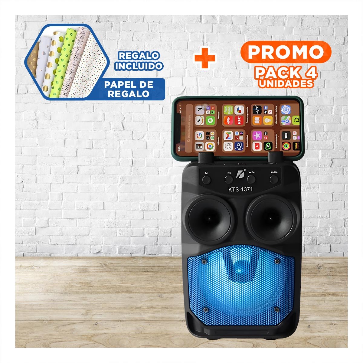 PACK4 RATON NEGRO INALAMBRICO CON SISTEMA INTELIGENTE Y RENDIMIENTO OPTIMO Y+PAPEL REGALO - 1