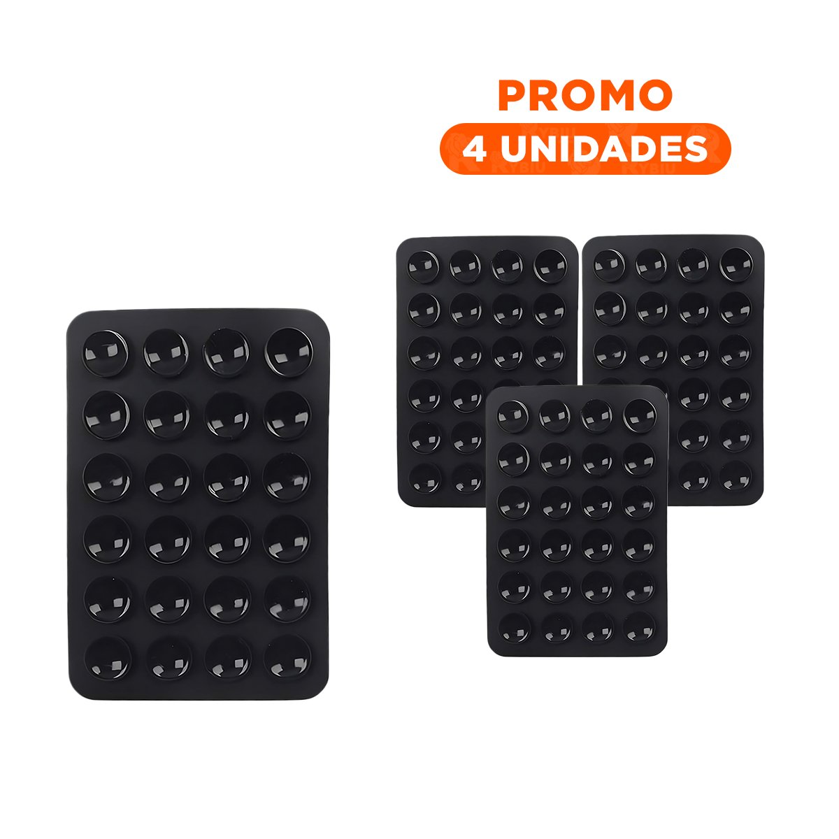 PACK4 APUNTADOR NEGRO INALAMBRICO CON TECNOLOGIA LED Y SENSOR PRECISO SEGURO Y+REGALO STICKER - 1
