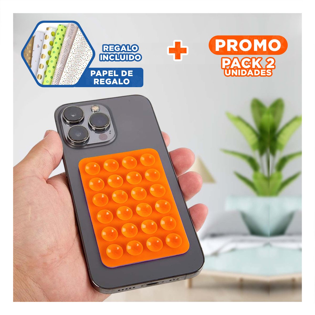 PACK2 RATON INALAMBRICO NEGRO CON SISTEMA PRECISO Y ALTA VELOCIDAD CONFIABLE Y+PAPEL REGALO - 1
