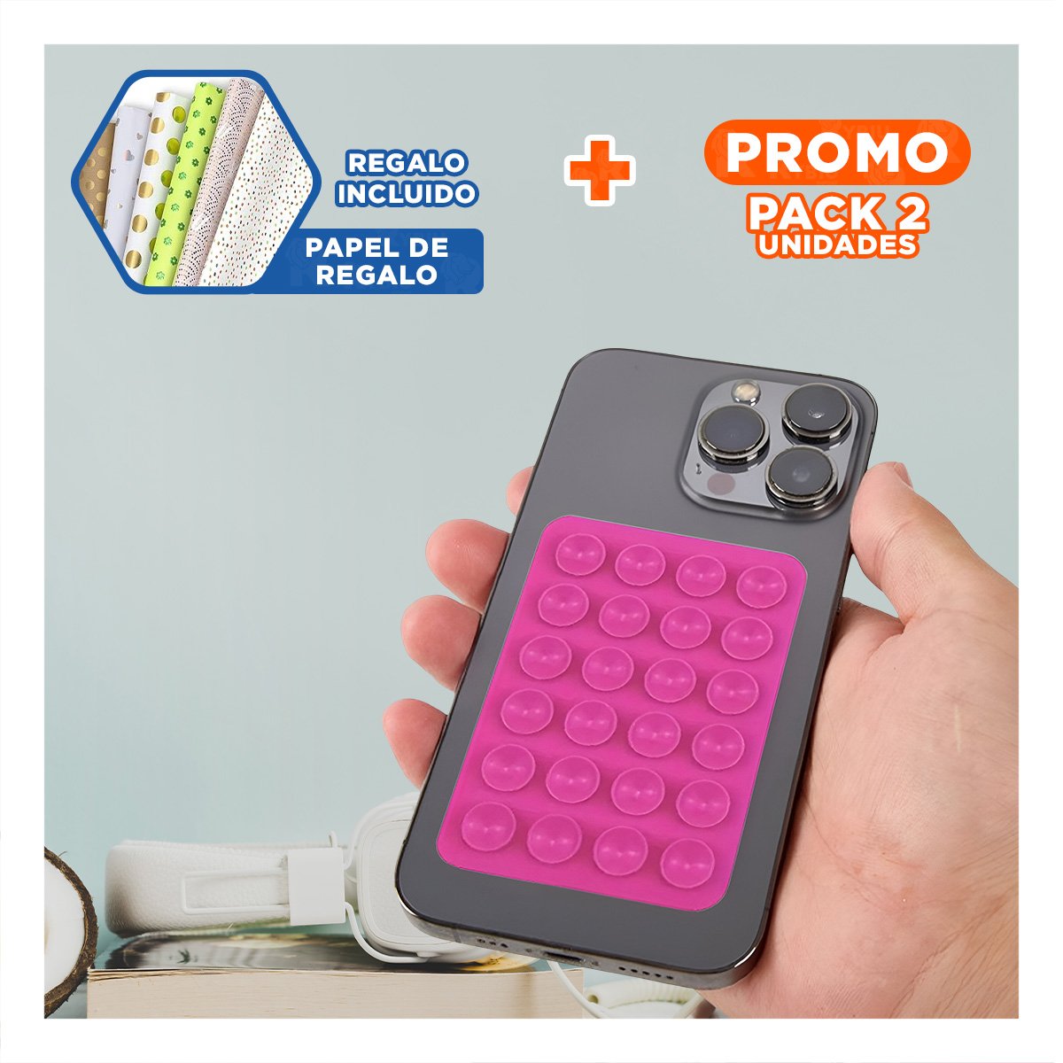 PACK2 RATON INALAMBRICO NEGRO CON SISTEMA PRECISO Y ALTA VELOCIDAD CONFIABLE Y+PAPEL REGALO - 1