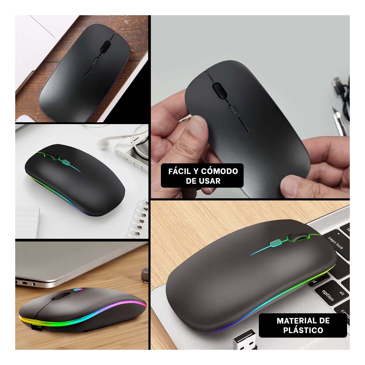 DISPOSITIVO NEGRO INALAMBRICO CON SISTEMA INTELIGENTE Y RENDIMIENTO OPTIMO Y+POST IT - 5