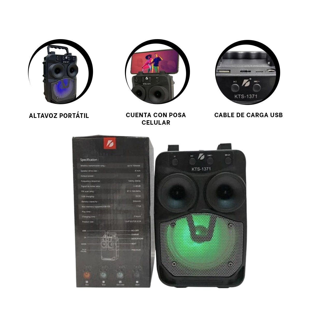 DISPOSITIVO NEGRO INALAMBRICO CON TECNOLOGIA AVANZADA Y RENDIMIENTO SEGURO - 3
