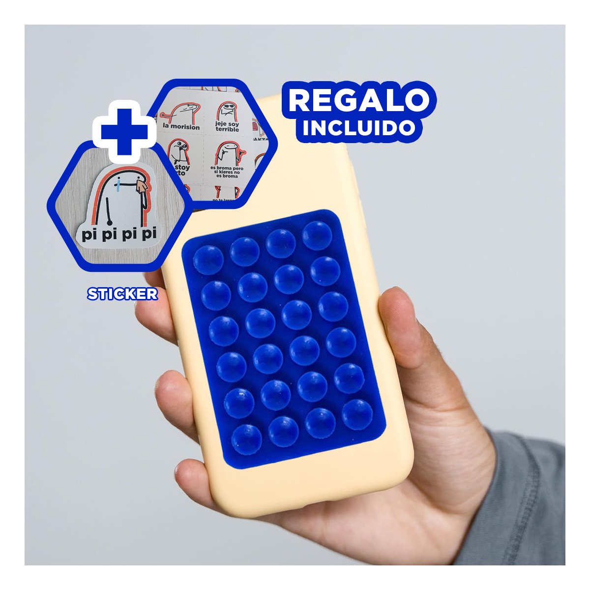 DISPOSITIVO NEGRO CON CONEXION RAPIDA INALAMBRICO Y SENSOR POTENTE ESTABLE Y+REGALO STICKER - 1