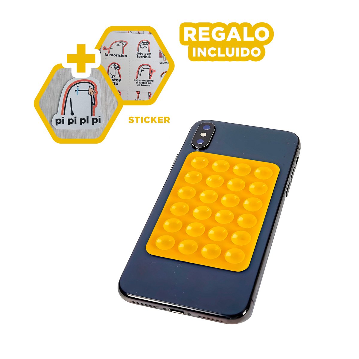 DISPOSITIVO NEGRO CON CONEXION RAPIDA INALAMBRICO Y SENSOR POTENTE ESTABLE Y+REGALO STICKER - 1