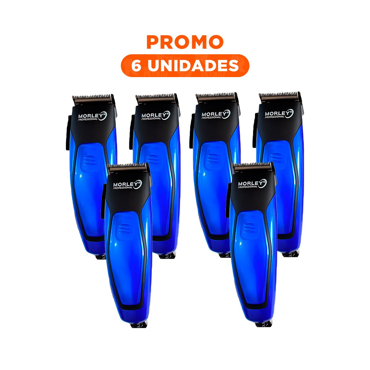 PACK6 DESENREDADOR CABELLO UNIFORME 2 EN 1 ROSADO INALAMBRICO PARA PEINADOS SUELTOS - 1